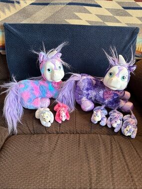 Plush Toy Pastel Unicorn Stuffed Toy Unicorn Surprise Just Play Plushie Toy LOT